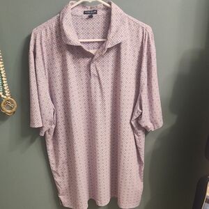 Peter Millar Patterned Polo